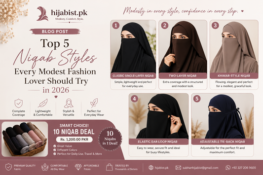 Top 5 Niqab Styles Every Modest Fashion Lover Should Try in 2026