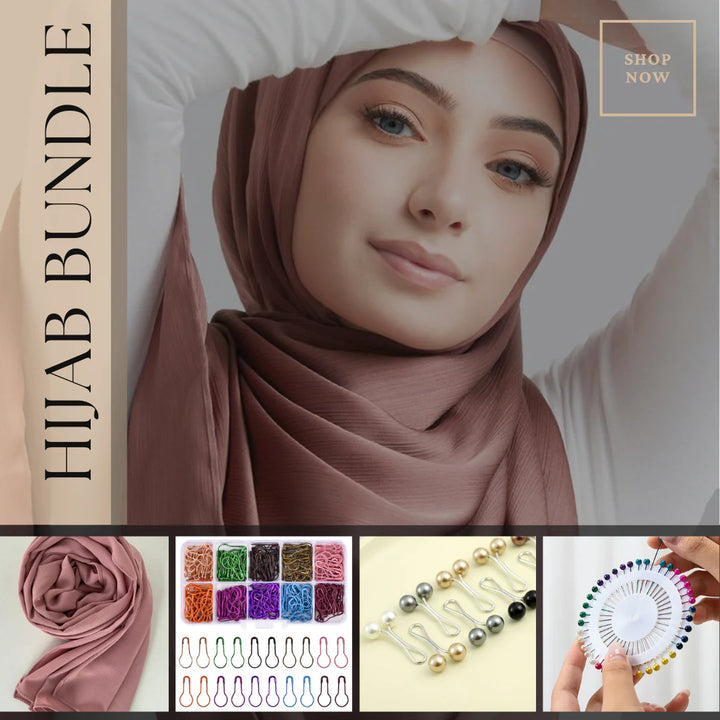 5 GEORGETTE HIJABS DEAL - ESPRESSO